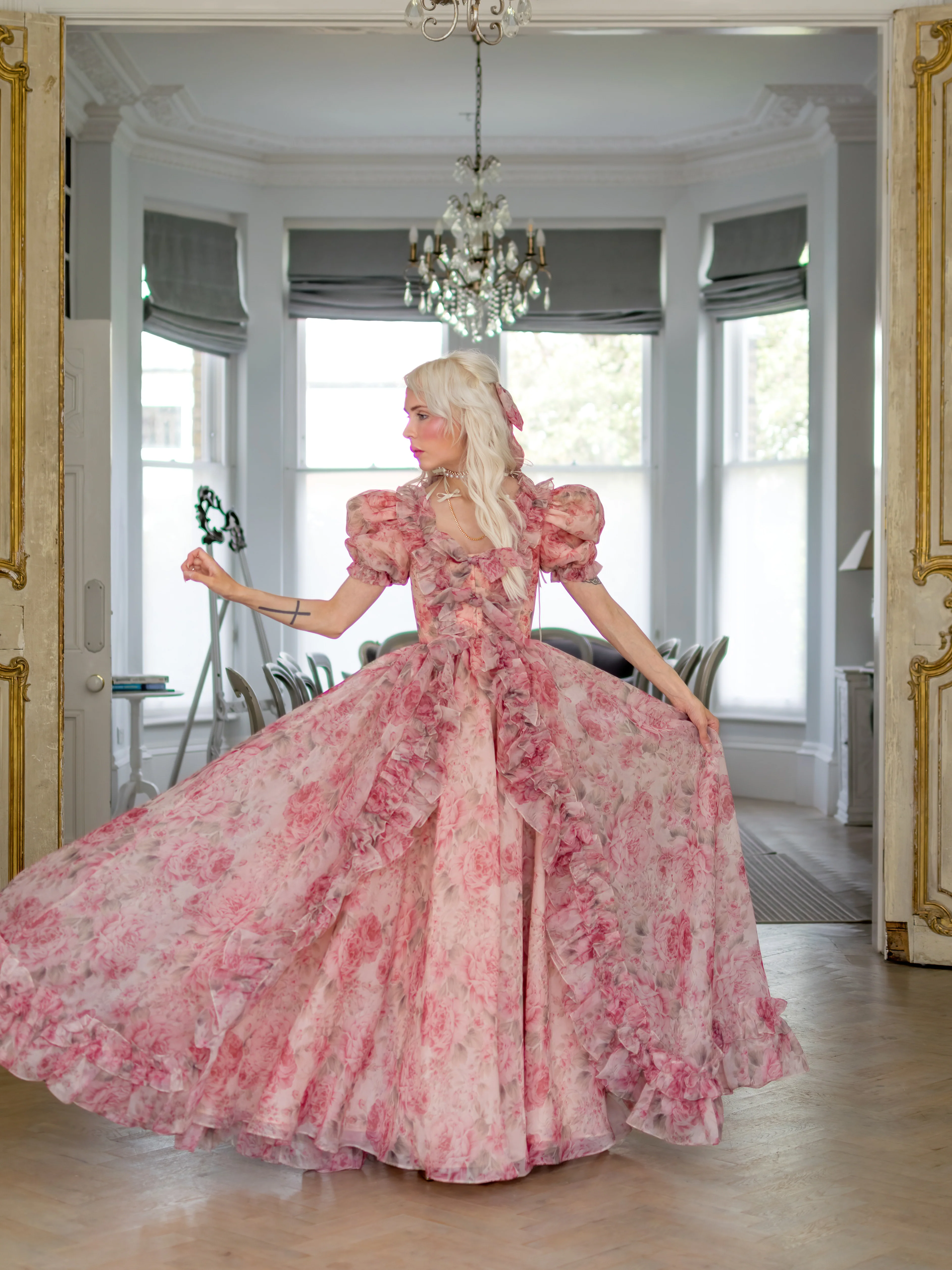 Faded Grandeur Duchess Gown - Image 9