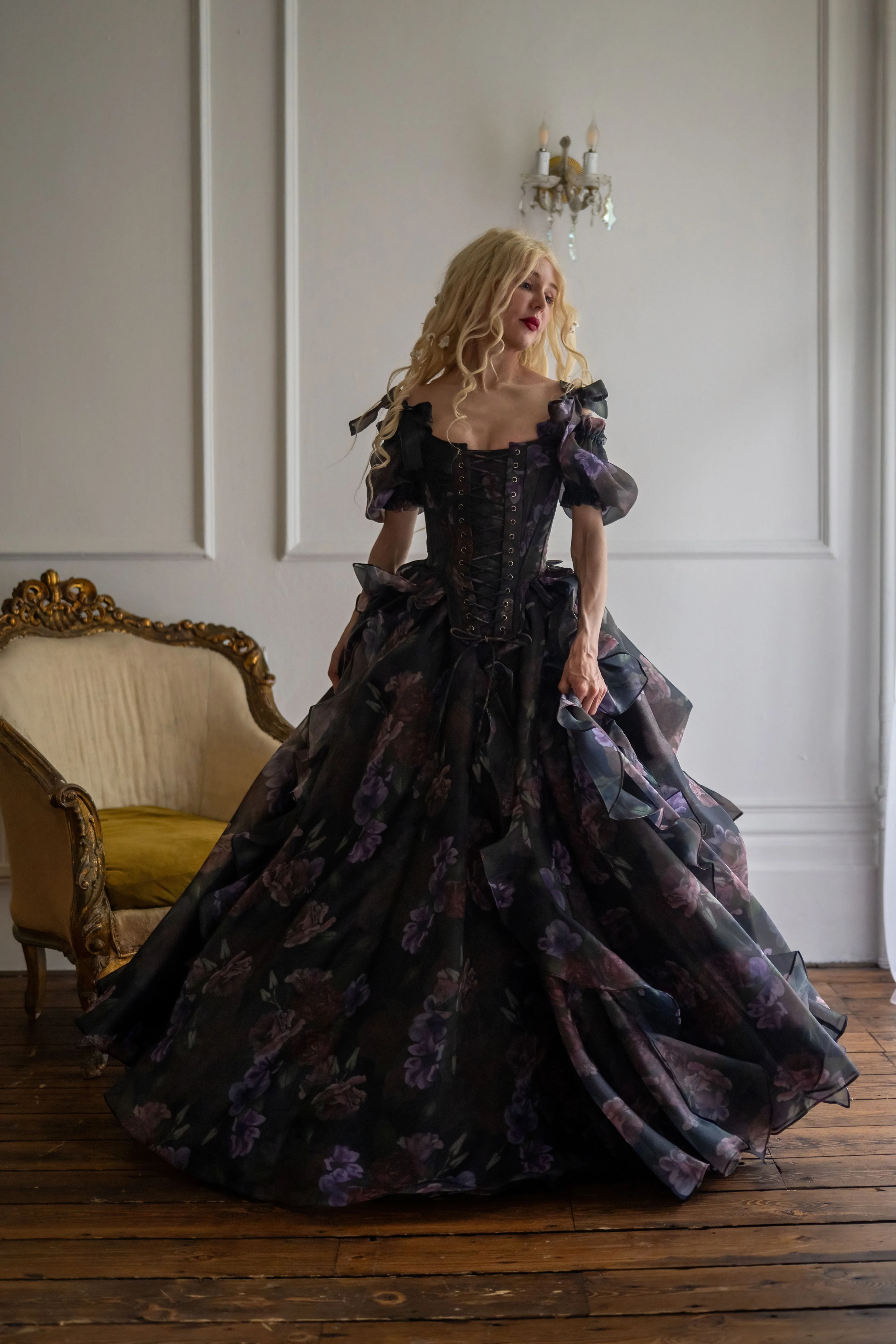 Odile's Triumph Chateau Train Gown - Image 16